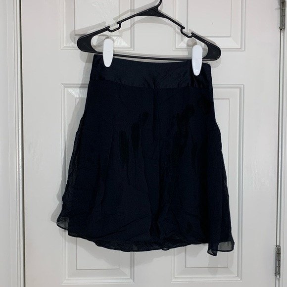 Banana Republic Pleated Silk Skirt - Picture 1 of 4